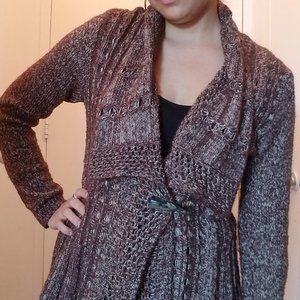 GUC - Denver Hayes Cardigan with Pleated Back